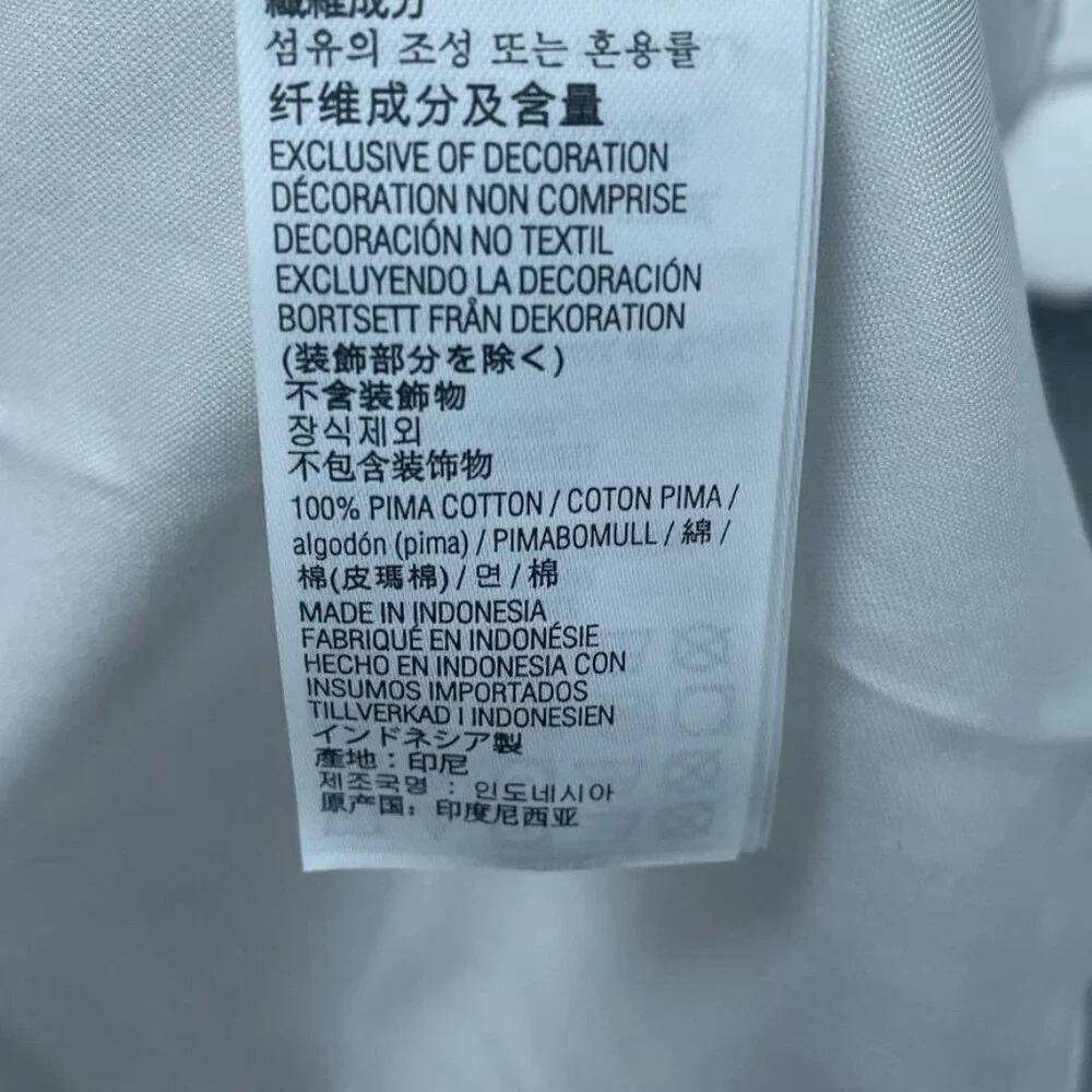 Kirkland Signature Men’s Traditional Fit Non-Iron White Dress Shirt 17.5 6995 - Picture 5 of 7